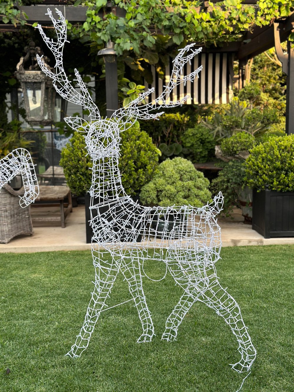 Image of Standing Light Up Reindeer