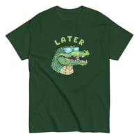 Image 5 of Unisex classic tee, Later Gator Graphic T-Shirt – Funny Alligator Tee
