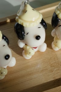 Image 3 of Yellow Bird Beanie Keychain [MADE TO ORDER] 