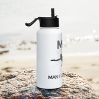 Image 4 of MILF - Stainless steel water bottle with a straw lid