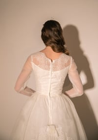 Image 8 of 1950s Flower Gown