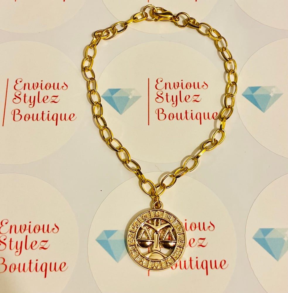 Image of Zodiac Libra bracelet 