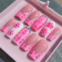 Extra Small- Hot Pink Croc Spring