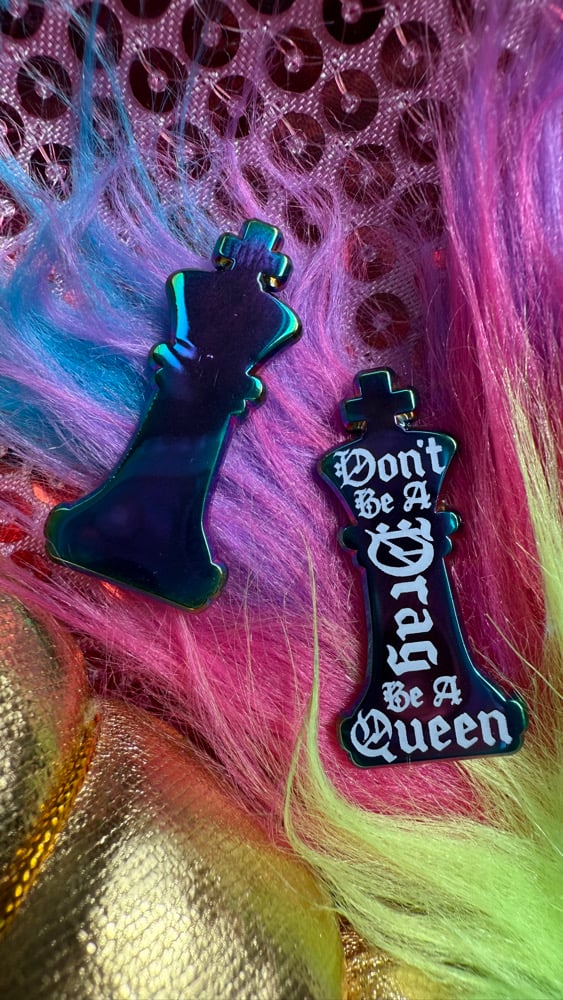 Image of Chrome Chess Pins