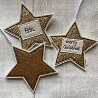 Image 1 of Gold Star Decoration 