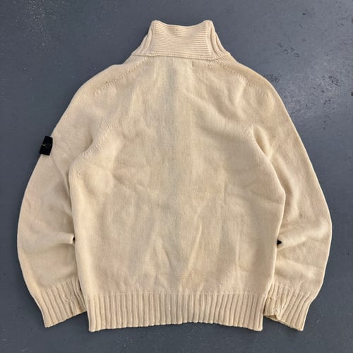 Image of AW 2008 Stone Island Zip Up Knit, size large 