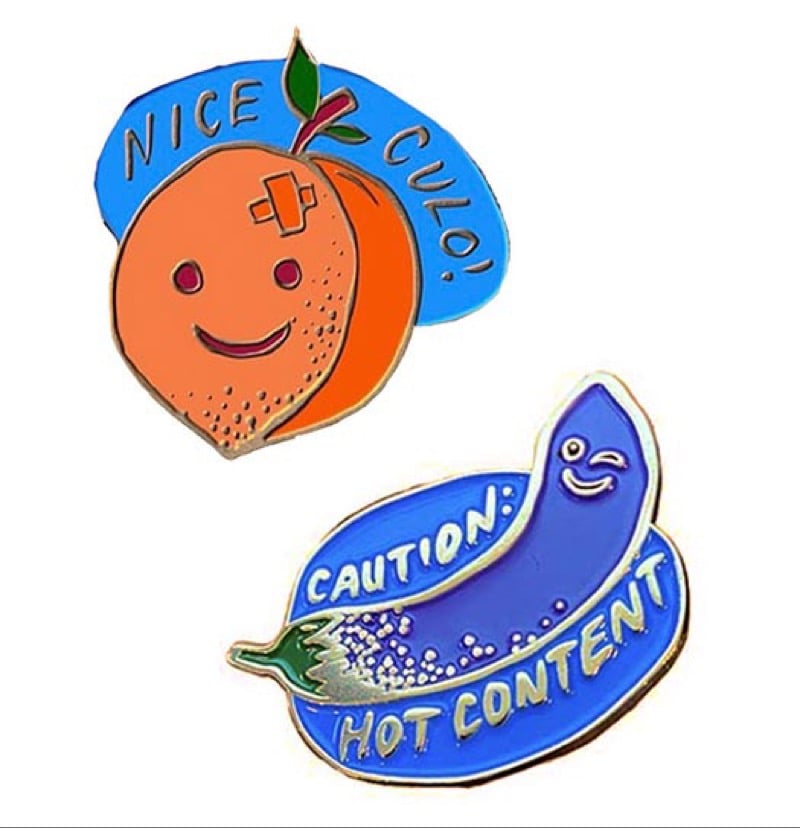 Image of Nice Culo Pin set 