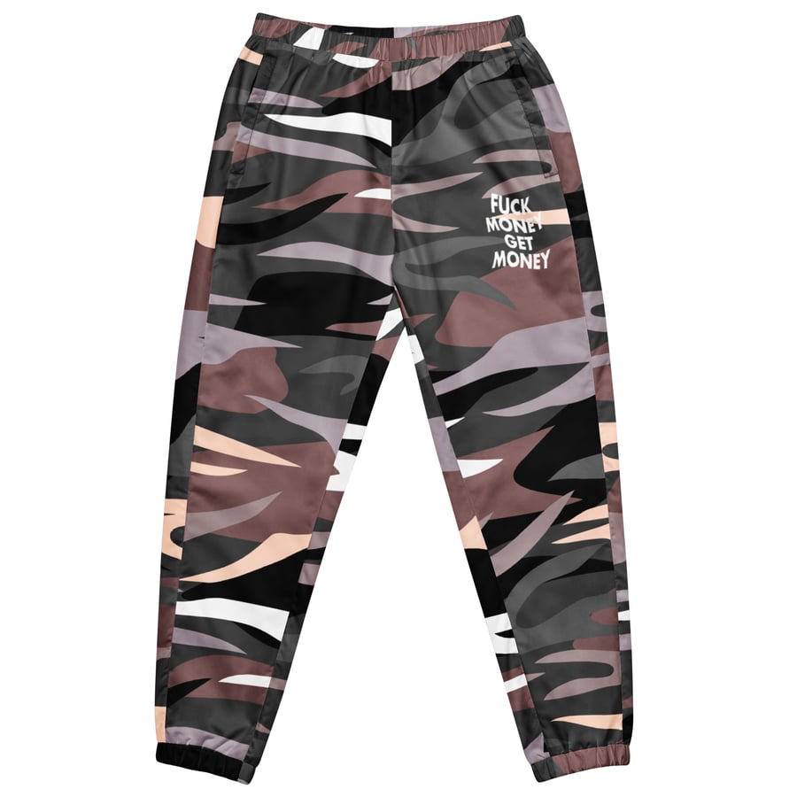 Image of WOOD CAMO TRACKPANTS