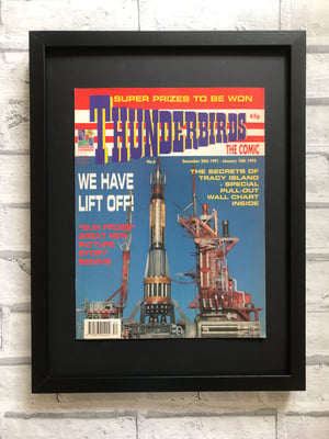Image of Framed Vintage Comics- Thunderbirds