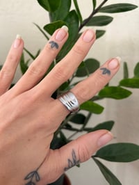 SILVERWARE RING 19 (size 7)