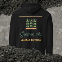 Image 2 of Geechee Unity eco raglan hoodie