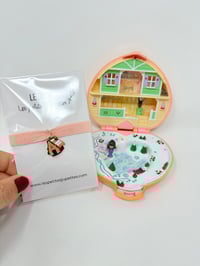 Image 6 of Ensemble bracelet et Polly Pocket Coeur rose de Noël