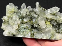Image 10 of Epidote On Quartz Crystal Specimen #2529