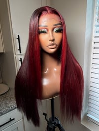 Image 3 of Red Rocker Closure 5x5