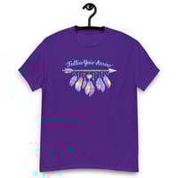 Image 5 of Unisex classic tee, Follow Your Arrow, Western, Boho, Feathers Tee
