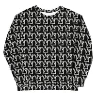 Image 1 of Black crowns  Unisex Sweatshirt