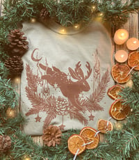 Image 1 of Yule Jackalope T-Shirts