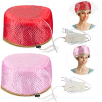 Image 1 of Hair Steamer Cap Electric Hair Heating Cap Thermal Treatment Hat Waterproof Self-heating Hat SPA Nou