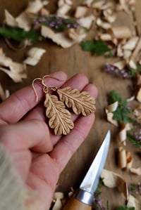 Image 9 of Oak Leaf ~ Earrings 