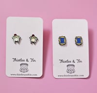 Image 5 of Enamel Character Studs