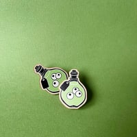 Image 1 of Poison Bottle Pin Badge