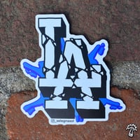 LA’ PAINT SPLATTER (STICKER)