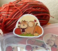 Image 3 of Autumn Animal Vinyl Stickers