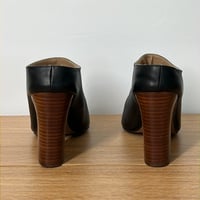 Image 8 of JOE’S Black Genuine Leather Women's Mule Shoes