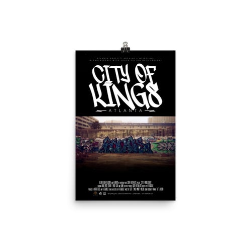Image of "City Of Kings: Atlanta" Official Poster - "The United Kings" Tribute