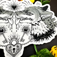 Image 3 of “Attached to You” Sticker