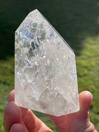 Image 16 of Crackle Quartz Crystal Tower #1827