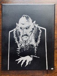 Image 1 of 'Orlok' Original Canvas Drawing