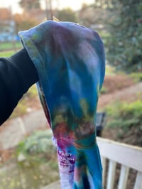 Image 7 of Large Live Fast Eat Trash Tie Dye Hoodie 1
