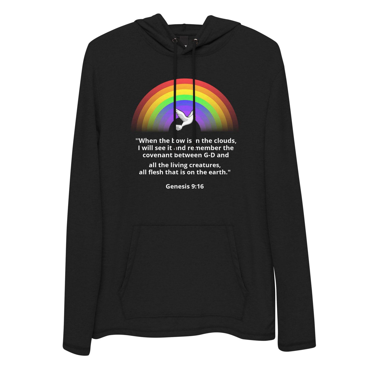 Image of Teach the Scripture! Unisex Lightweight Hoodie