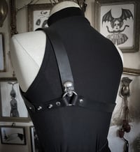 Image 4 of Doorknocker Skull Chest Harness