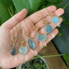 blue horizon crystal necklaces!