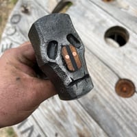 Image 1 of Skull Head Rounding hammer (made to order)