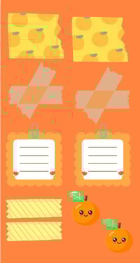 Orange You Sweet Sticker Sheet 