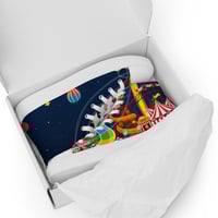 Image 1 of ZEN EXP - “Carnival” Women’s high top canvas shoes