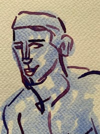 Image 4 of Watercolour ~ Blue Boys Series I