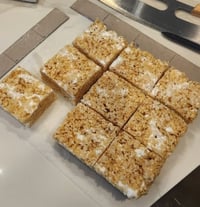 Image 1 of Brown Butter Marshmallow Rice Crispy Treats (Dozen)