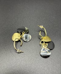 Image 3 of Retro- Glossy Dangle Earrings