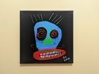 Captain mustache painting