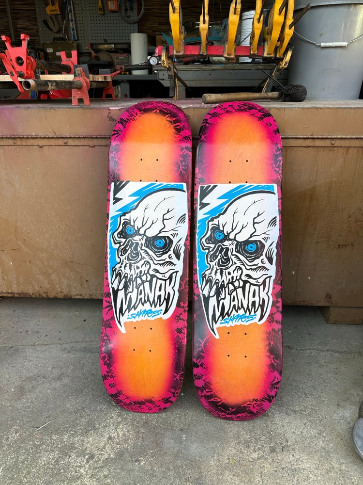 8.75" Popsicle - Excel Skull - Laced Halo