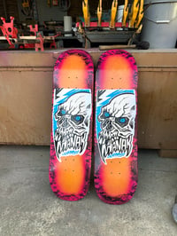 Image 1 of 8.75" Popsicle - Excel Skull - Laced Halo