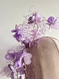 Image 2 of Bilateral flowers & veiling - lilac