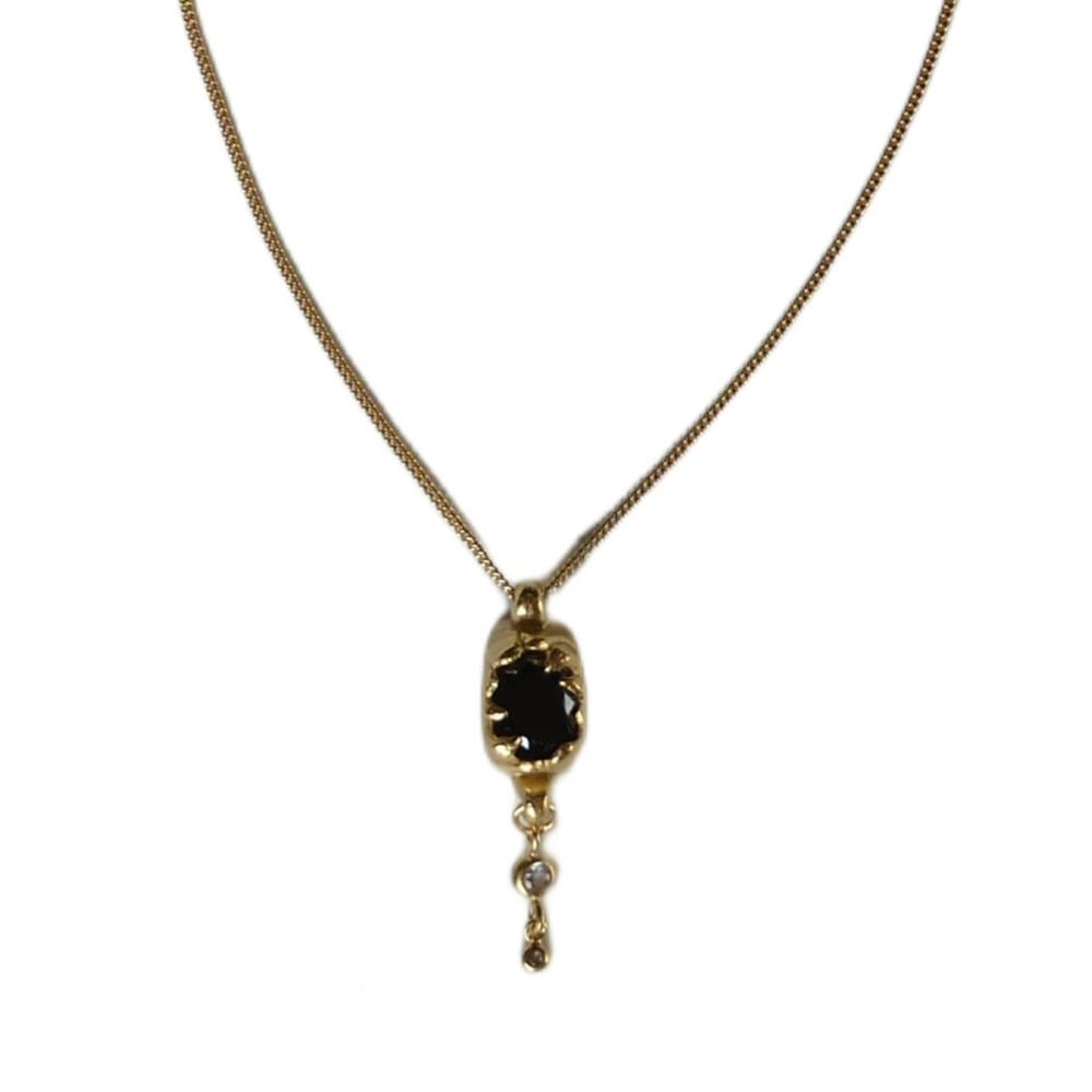 Image of Black swan necklace