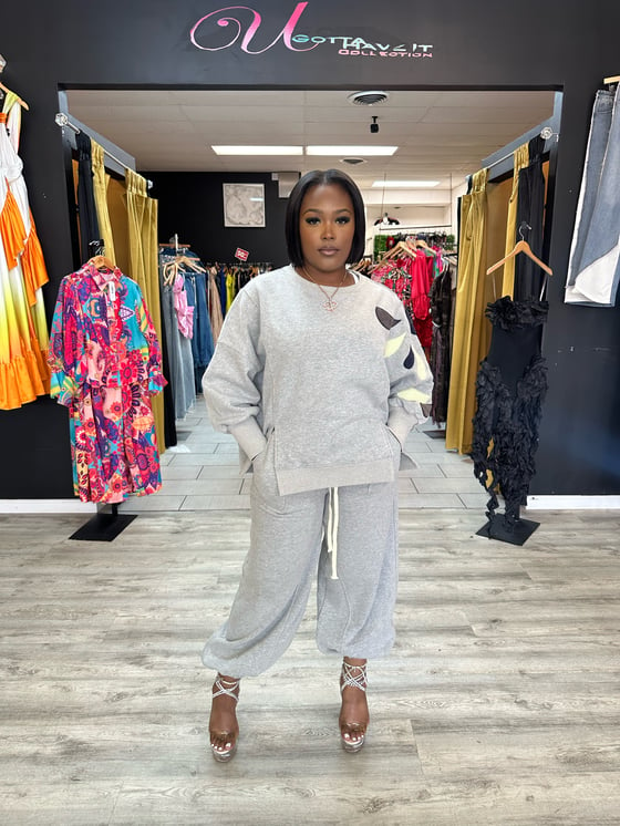 Image of Wavy Sweat suit