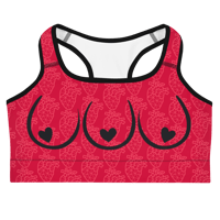 Image 1 of Hearts Sports Bra 