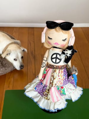 Image of RESERVED FOR ALLISON ART DOLL PEACE